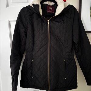Black Quilted Women's Jacket
